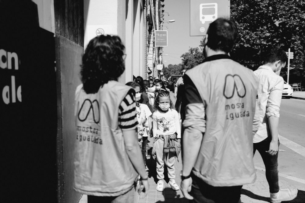 El voluntariat, peça clau de la fira. | © Mostra Igualada/Mireia Guilella El voluntariat, peça clau de la fira. | © Mostra Igualada/Mireia Guilella